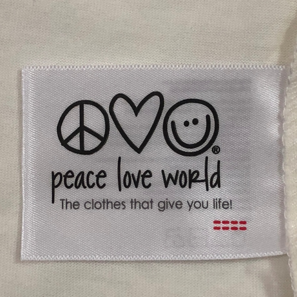 Peace Love World Kenny Dropped Shoulder Top - Picture 7 of 7
